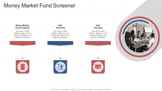Money Market Fund Screener In Powerpoint And Google Slides Cpb