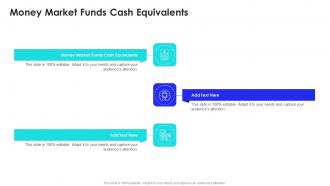 Money Market Funds Cash Equivalents In Powerpoint And Google Slides Cpb