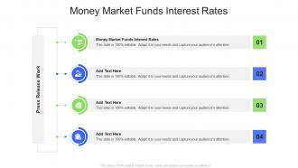 Money Market Funds Interest Rates In Powerpoint And Google Slides Cpb