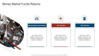 Money Market Funds Returns In Powerpoint And Google Slides Cpb