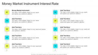 Money Market Instrument Interest Rate In Powerpoint And Google Slides Cpb
