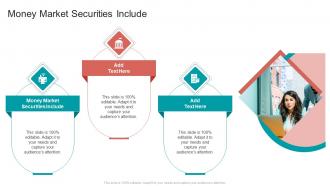 Money Market Securities Include In Powerpoint And Google Slides Cpb