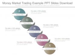 Money market trading example ppt slides download