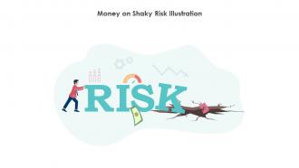 Money On Shaky Risk Illustration Money On Shaky Risk Illustration