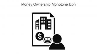 Money Ownership Monotone Icon In Powerpoint Pptx Png And Editable Eps Format