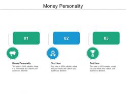 Money personality ppt powerpoint presentation portfolio smartart cpb