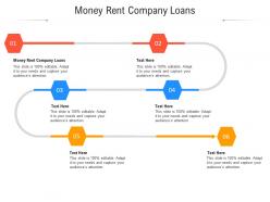 Money rent company loans ppt powerpoint presentation infographic template introduction cpb