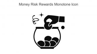 Money Risk Rewards Monotone Icon In Powerpoint Pptx Png And Editable Eps Format