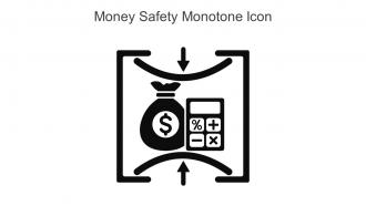 Money Safety Monotone Icon In Powerpoint Pptx Png And Editable Eps Format
