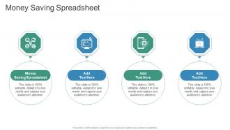 Money Saving Spreadsheet In Powerpoint And Google Slides Cpb