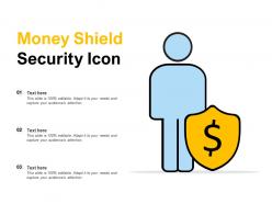 Money Shield Security Icon