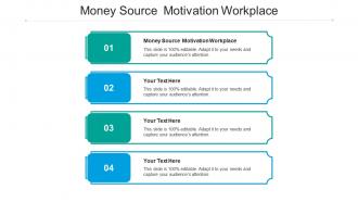 Money source motivation workplace ppt powerpoint presentation summary background images cpb