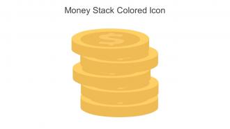 Money Stack Colored Icon In Powerpoint Pptx Png And Editable Eps Format