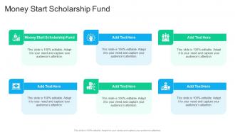 Money Start Scholarship Fund In Powerpoint And Google Slides Cpb