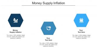 Money supply inflation ppt powerpoint presentation ideas graphics cpb