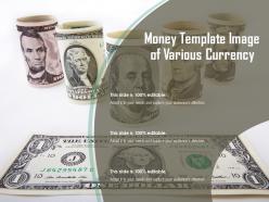 Money template image of various currency