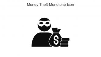 Money Theft Monotone Icon In Powerpoint Pptx Png And Editable Eps Format