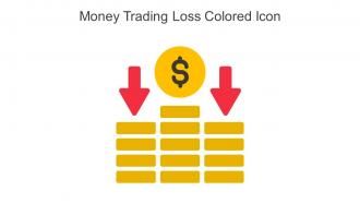 Money Trading Loss Colored Icon In Powerpoint Pptx Png And Editable Eps Format