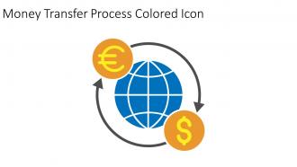 Money Transfer Process Colored Icon In Powerpoint Pptx Png And Editable Eps Format