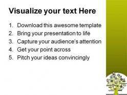 Money tree business powerpoint background and template 1210