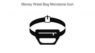 Money Waist Bag Monotone Icon In Powerpoint Pptx Png And Editable Eps Format