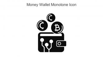 Money Wallet Monotone Icon In Powerpoint Pptx Png And Editable Eps Format