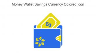 Money Wallet Savings Currency Colored Icon In Powerpoint Pptx Png And Editable Eps Format