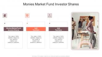 Monies Market Fund Investor Shares In Powerpoint And Google Slides Cpb