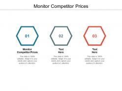 Monitor competitor prices ppt powerpoint presentation ideas show cpb