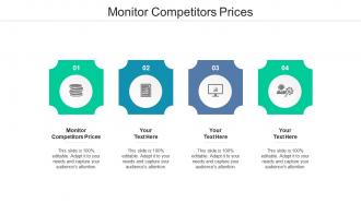 Monitor competitors prices ppt powerpoint presentation model grid cpb