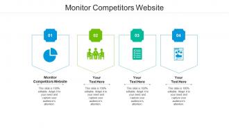 Monitor competitors website ppt powerpoint presentation professional samples cpb