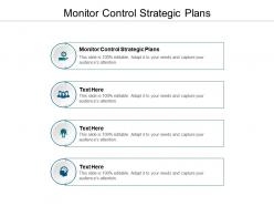 Monitor control strategic plans ppt powerpoint presentation styles rules cpb