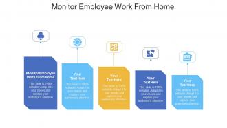 Monitor employee work from home ppt powerpoint presentation file design ideas cpb