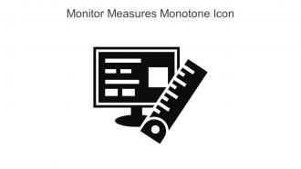 Monitor Measures Monotone Icon In Powerpoint Pptx Png And Editable Eps Format