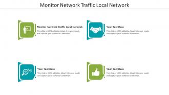Monitor network traffic local network ppt powerpoint presentation portfolio background cpb