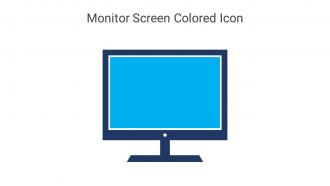 Monitor Screen Colored Icon In Powerpoint Pptx Png And Editable Eps Format