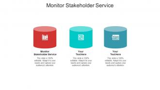 Monitor stakeholder service ppt powerpoint presentation icon example cpb
