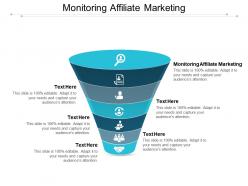 Monitoring affiliate marketing ppt powerpoint presentation infographic template graphics pictures cpb