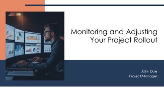 Monitoring And Adjusting Your Project Rollout PPT Outline AT