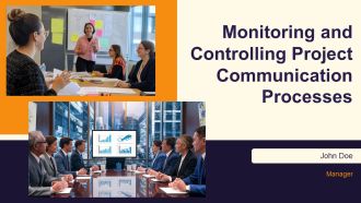 Monitoring And Controlling Project Communication Processes PPT Graphics AT