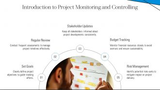 Monitoring And Controlling Project Implementation Progress PPT Presentation AT Unique Captivating