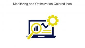 Monitoring And Optimization Colored Icon In Powerpoint Pptx Png And Editable Eps Format