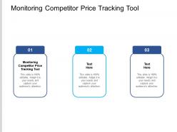 Monitoring competitor price tracking tool ppt powerpoint presentation styles design templates cpb