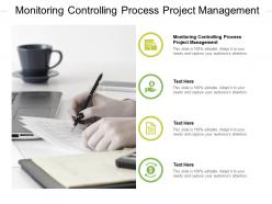 Monitoring controlling process project management ppt powerpoint presentation professional cpb