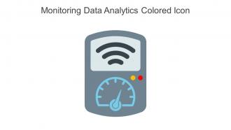 Monitoring Data Analytics Colored Icon In Powerpoint Pptx Png And Editable Eps Format
