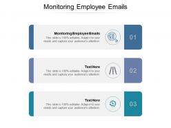 Monitoring employee emails ppt powerpoint presentation professional grid cpb