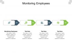 Monitoring employees ppt powerpoint presentation gallery shapes cpb