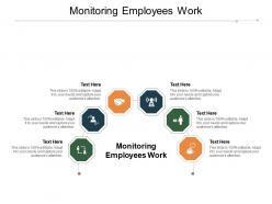 Monitoring employees work ppt powerpoint presentation infographic template influencers cpb