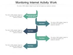 Monitoring internet activity work ppt powerpoint presentation slides icons cpb
