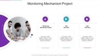 Monitoring Mechanism Project In Powerpoint And Google Slides Cpb